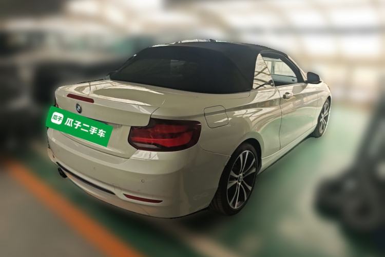 Used BMW 2 Series 2019 225i Convertible Coupe Luxury Edition M Sport Package Rear Right 45 Deg