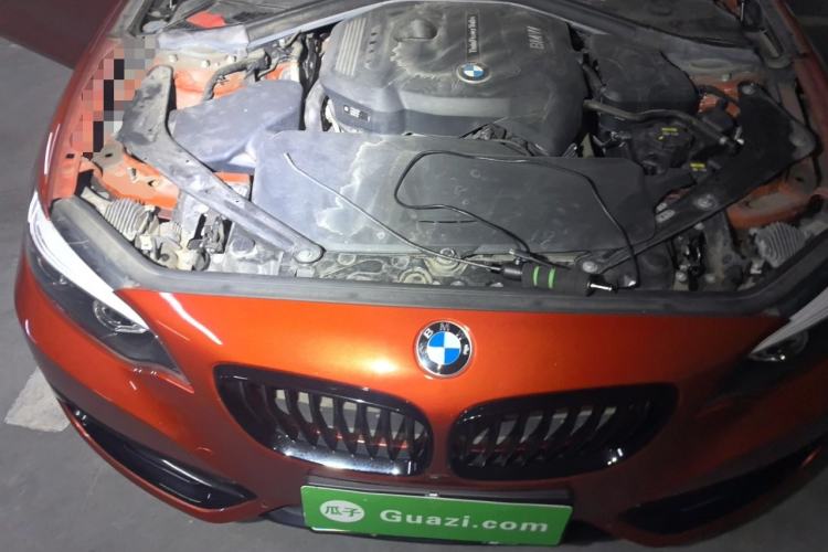 Used BMW 2 Series 2019 225i Convertible Coupe Sports Design Package Engine Bay