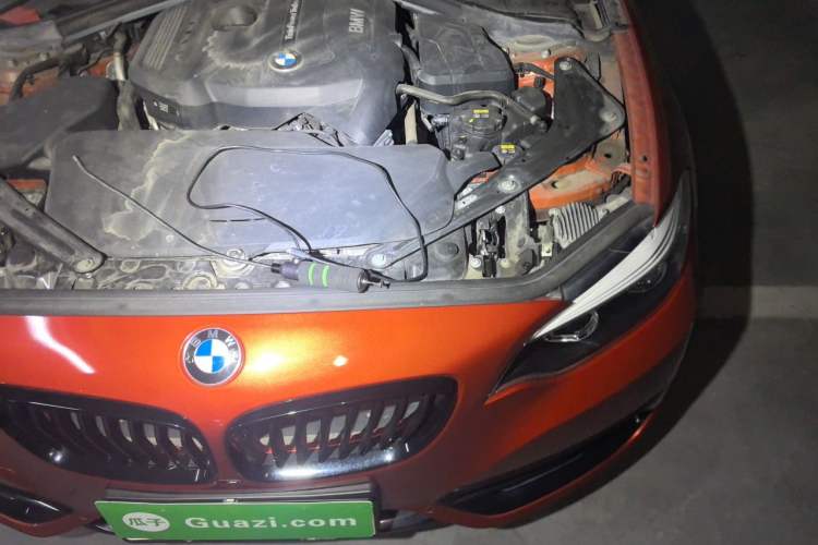 Used BMW 2 Series 2019 225i Convertible Coupe Sports Design Package Engine Bay Left