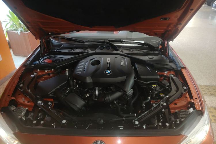 Used BMW 2 Series 2019 225i Convertible Coupe Sports Design Package Engine Bay