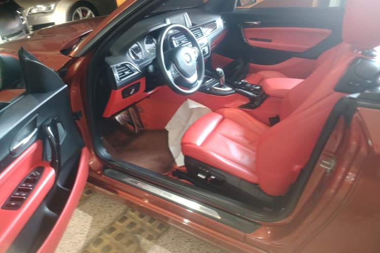 Used BMW 2 Series 2019 225i Convertible Coupe Sports Design Package Left Front Seat