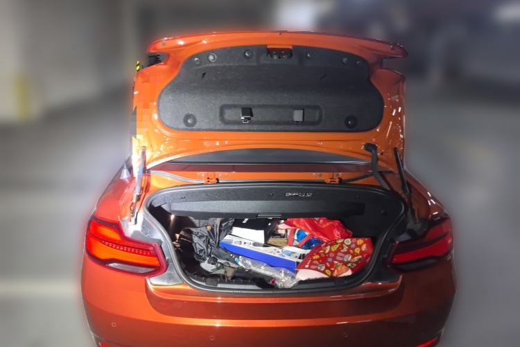 Used BMW 2 Series 2019 225i Convertible Coupe Sports Design Package Trunk