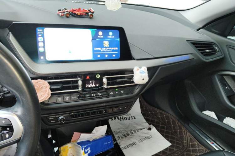 Used BMW 2 Series 2021 225i 4-Door Coupe M Sport Package Audio And AC Panel