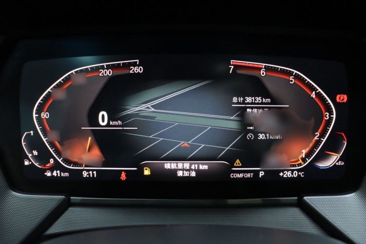 Used BMW 2 Series 2021 225i 4-Door Coupe M Sport Night Vision Pro Package Instrument Cluster