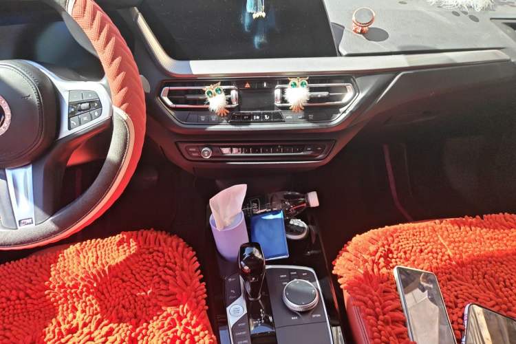 Used BMW 2 Series 2021 225i Four-Door Coupe M Sport Night Edition Audio And AC Panel