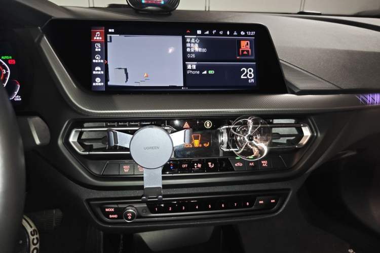 Used BMW 2 Series 2021 225i 4-Door Coupe M Sport Package Audio And AC Panel