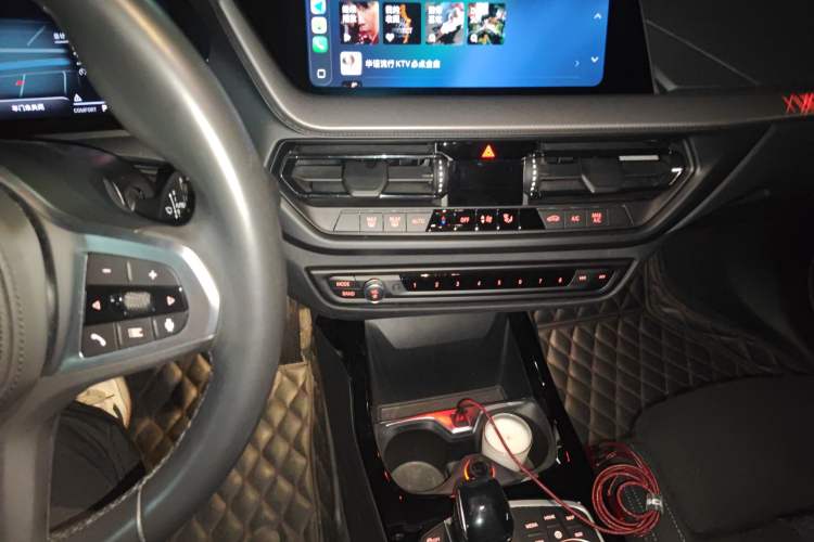 Used BMW 2 Series 2021 225i Four-Door Coupe M Sport Night Edition Audio And AC Panel