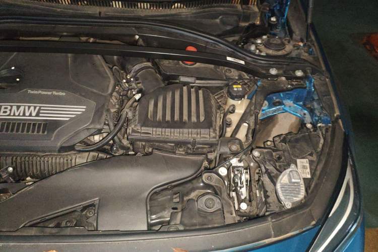 Used BMW 2 Series 2021 225i 4-Door Coupe M Sport Package Engine Bay Left