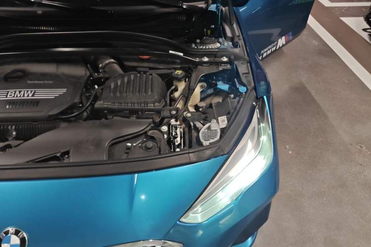 Used BMW 2 Series 2021 225i 4-Door Coupe M Sport Package Engine Bay Left