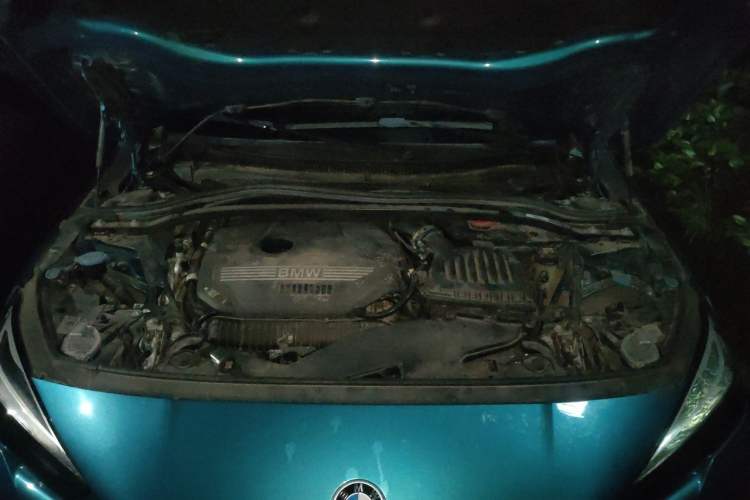 Used BMW 2 Series 2021 225i 4-Door Coupe M Sport Package Engine Bay