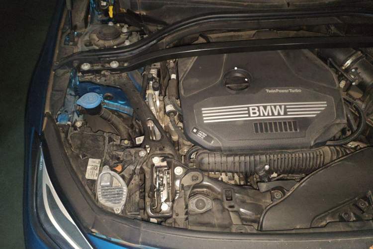 Used BMW 2 Series 2021 225i 4-Door Coupe M Sport Package Engine Bay Right