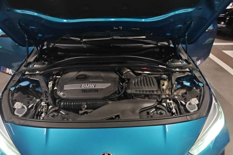 Used BMW 2 Series 2021 225i 4-Door Coupe M Sport Package Engine Bay