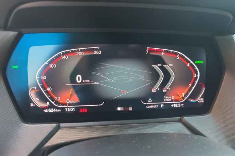 Used BMW 2 Series 2021 225i 4-Door Coupe M Sport Package Instrument Cluster