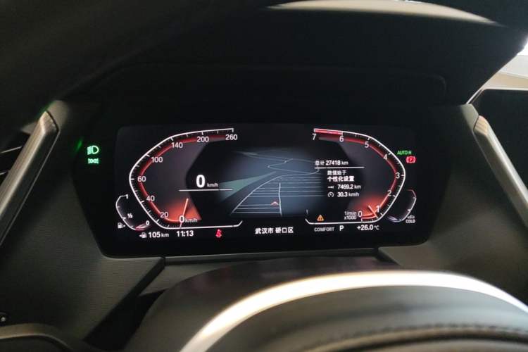 Used BMW 2 Series 2021 225i 4-Door Coupe M Sport Package Instrument Cluster