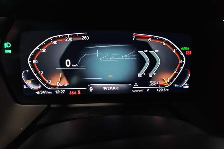 Used BMW 2 Series 2021 225i 4-Door Coupe M Sport Package Instrument Cluster