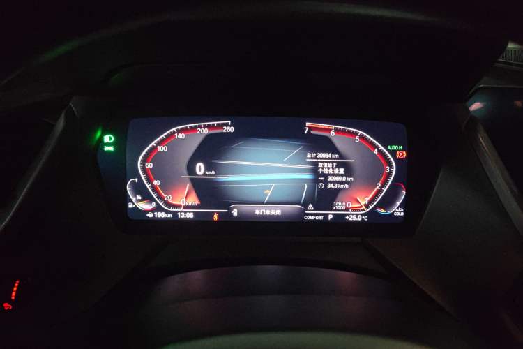 Used BMW 2 Series 2021 225i Four-Door Coupe M Sport Night Edition Instrument Cluster