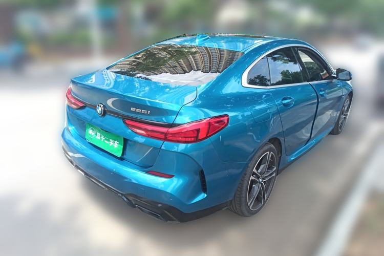 Used BMW 2 Series 2021 225i 4-Door Coupe M Sport Package Rear Right 45 Deg
