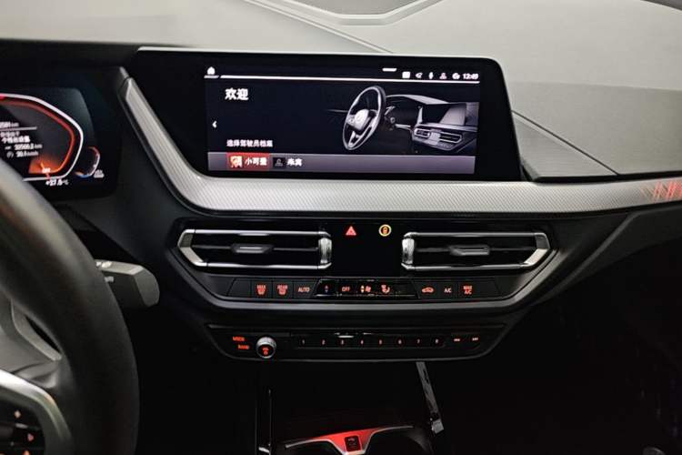 Used BMW 2 Series 2021 225i Four-Door Coupe M Sport Night Edition Audio And AC Panel