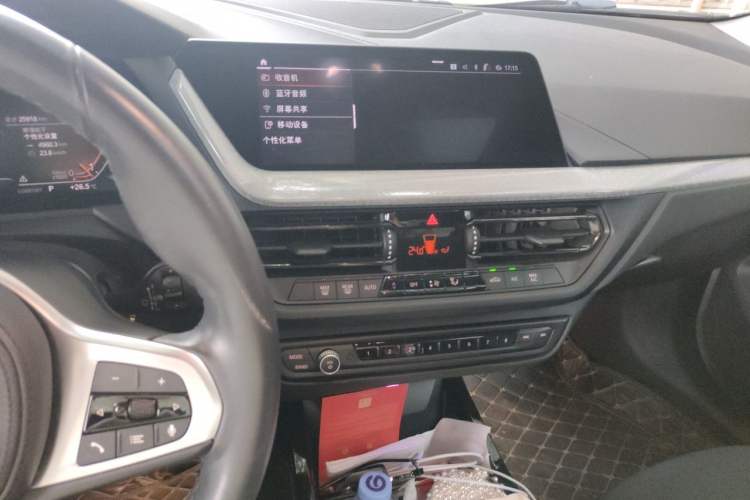 Used BMW 2 Series 2021 225i Four-Door Coupe M Sport Night Edition Audio And AC Panel