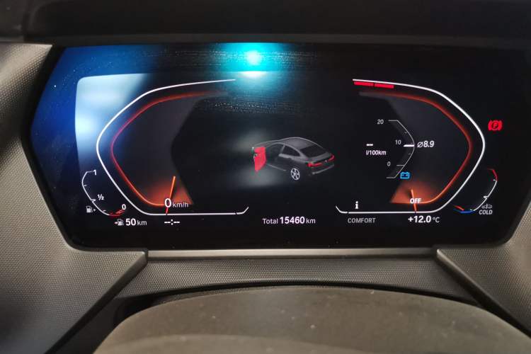 Used BMW 2 Series 2021 225i Four-Door Coupe M Sport Night Edition Instrument Cluster