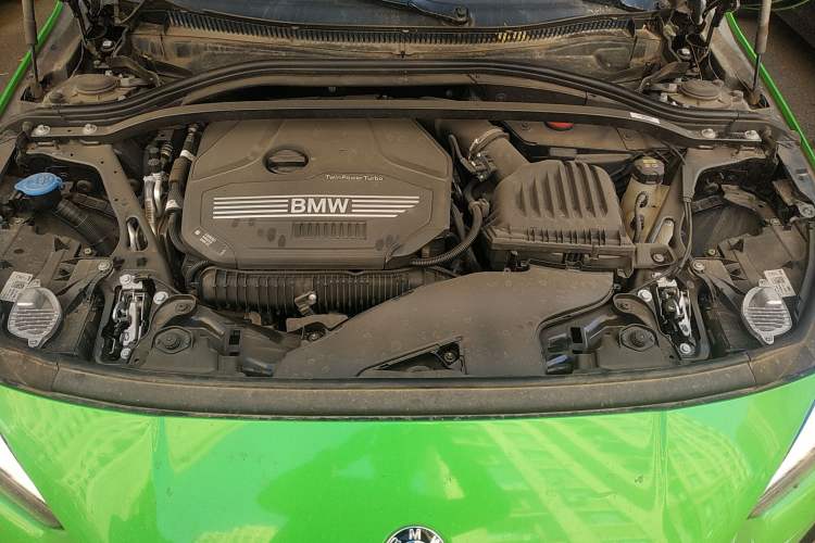 Used BMW 2 Series 2021 225i 4-Door Coupe M Sport Package Engine Bay