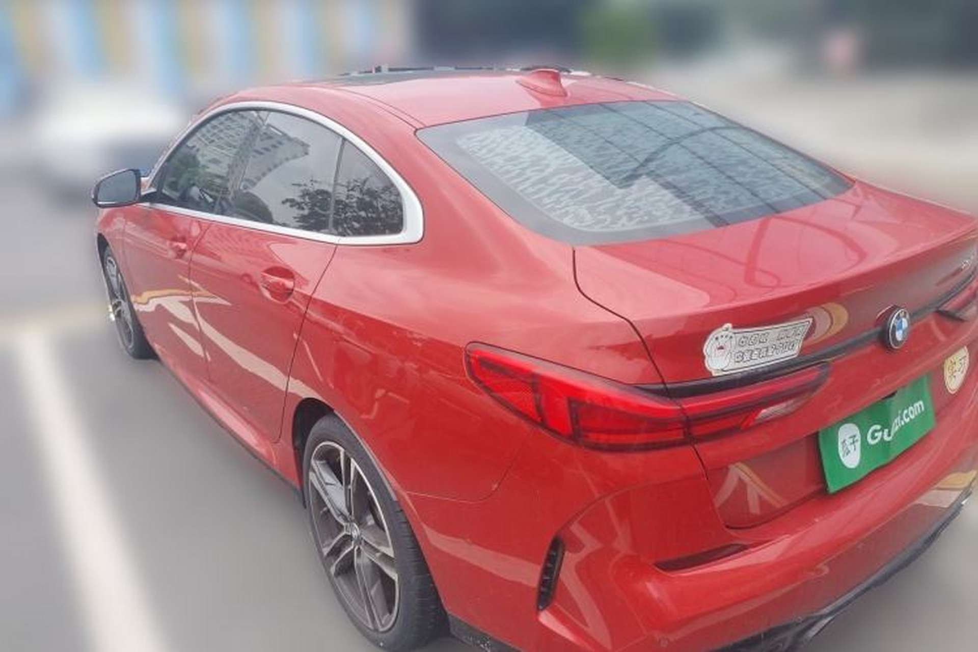 Used BMW 2 Series 2021 225i 4-Door Coupe M Sport Package Rear Left 45 Deg