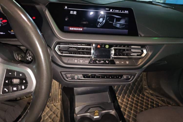 Used BMW 2 Series 2021 225i Four-Door Coupe M Sport Night Edition Audio And AC Panel