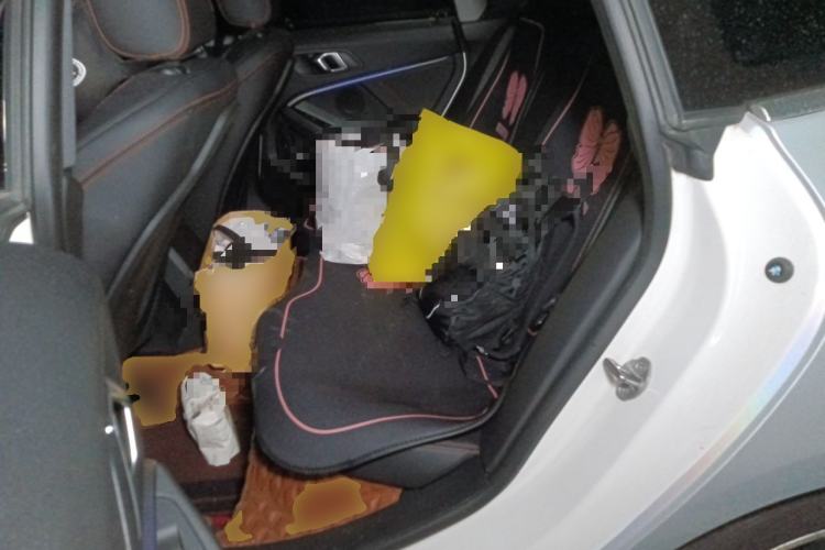 Used BMW 2 Series 2021 225i 4-Door Coupe M Sport Package Left Rear Seat