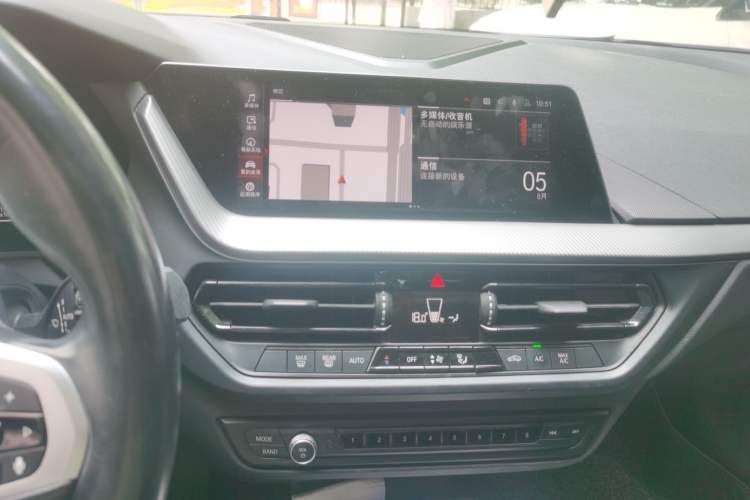 Used BMW 2 Series 2021 225i Four-Door Coupe M Sport Night Edition Audio And AC Panel