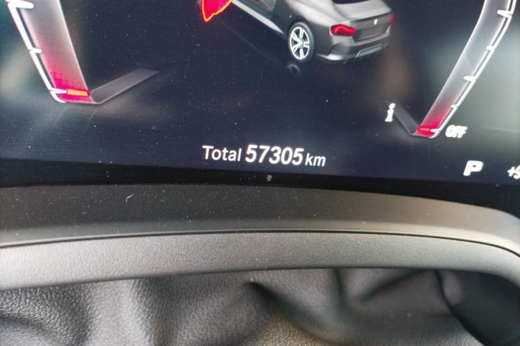 Used BMW 2 Series 2022 225i M Sport Night Edition Odometer Close Up