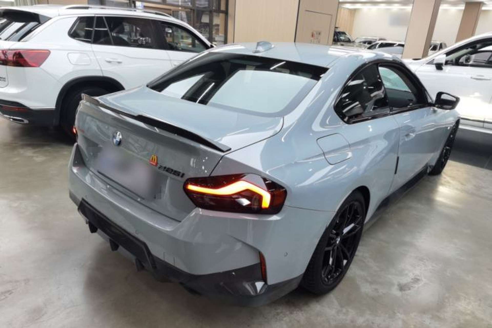 Used BMW 2 Series 2022 225i M Sport Night Edition Rear Right 45 Deg