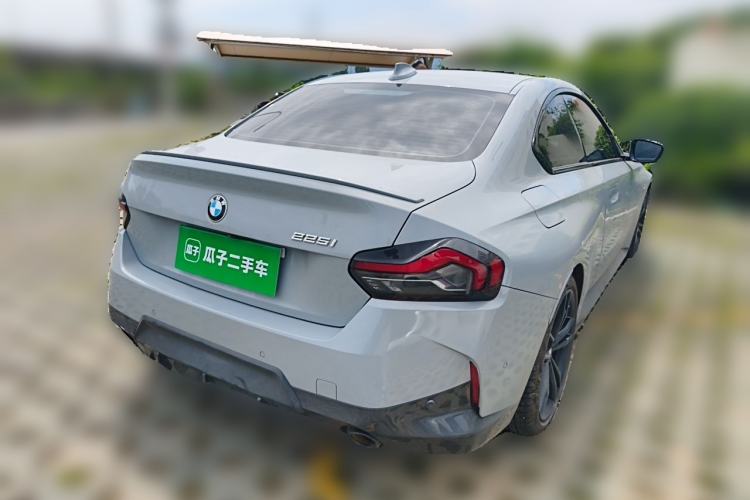 Used BMW 2 Series 2022 225i M Sport Night Edition Rear Right 45 Deg
