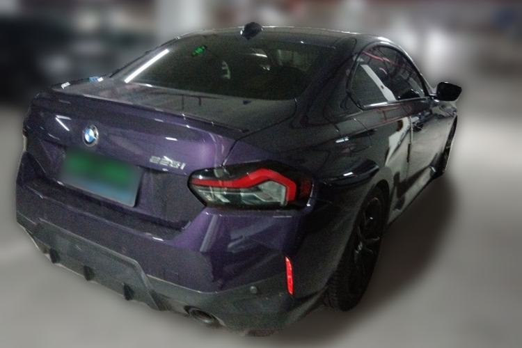 Used BMW 2 Series 2022 225i M Sport Night Edition Rear Right 45 Deg