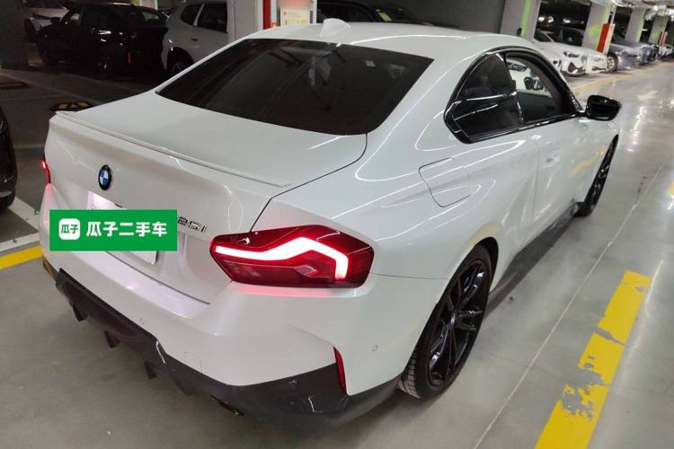 Used BMW 2 Series 2022 225i M Sport Night Edition Rear Right 45 Deg