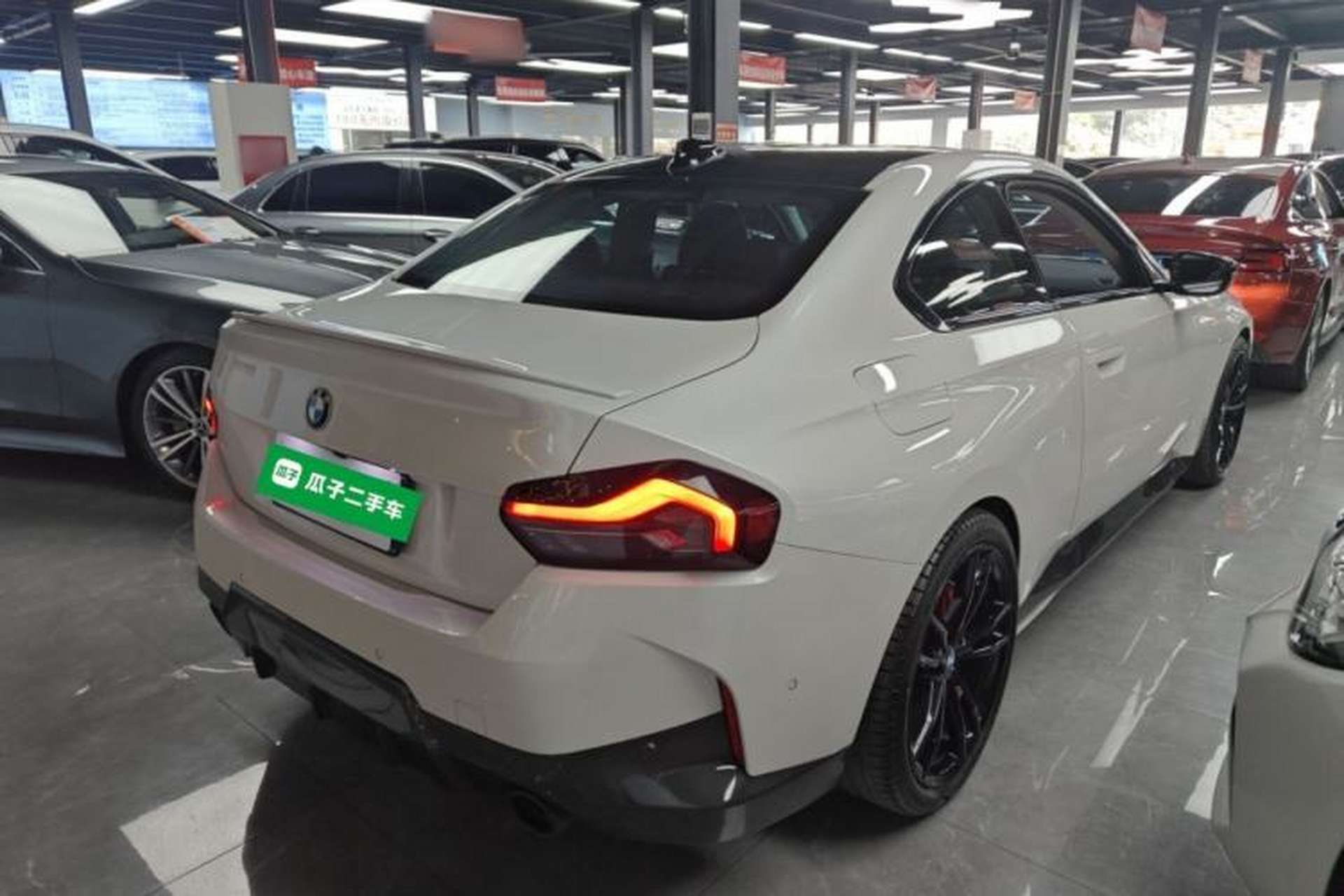 Used BMW 2 Series 2022 225i M Sport Night Edition Rear Right 45 Deg