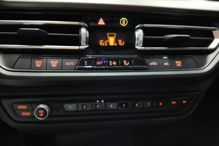 Used BMW 2 Series 2023 225i Four-Door Coupe M Sport Shadowline Package Audio And AC Panel