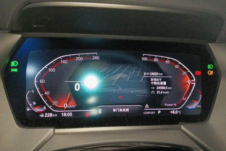 Used BMW 2 Series 2023 225i Four-Door Coupe M Sport Package Instrument Cluster