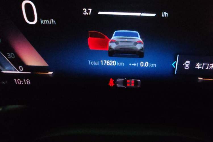 Used BMW 2 Series 2023 225i M Sport Night Edition Package Odometer Close Up