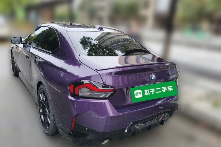 Used BMW 2 Series 2023 225i M Sport Night Edition Package Rear Left 45 Deg