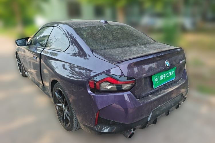 Used BMW 2 Series 2023 225i M Sport Night Edition Package Rear Left 45 Deg