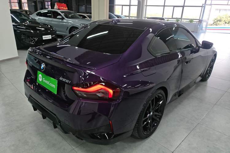 Used BMW 2 Series 2023 225i M Sport Night Edition Package Rear Right 45 Deg
