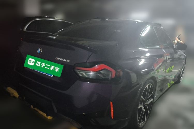 Used BMW 2 Series 2023 225i M Sport Night Edition Package Rear Right 45 Deg