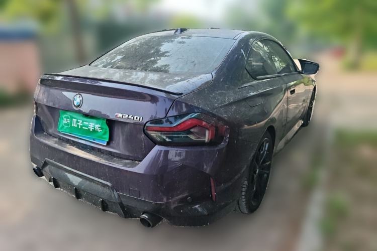 Used BMW 2 Series 2023 225i M Sport Night Edition Package Rear Right 45 Deg