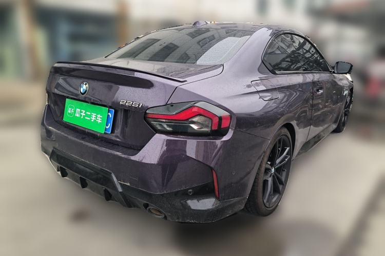 Used BMW 2 Series 2023 225i M Sport Night Edition Package Rear Right 45 Deg