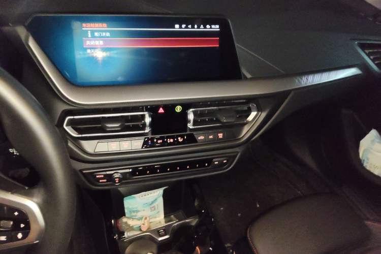 Used BMW 2 Series 2023 225i Four-Door Coupe M Sport Package Audio And AC Panel