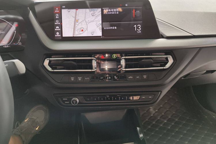 Used BMW 2 Series 2023 225i Four-Door Coupe M Sport Package Audio And AC Panel