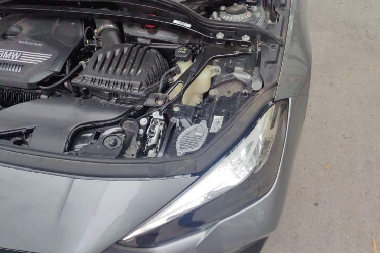 Used BMW 2 Series 2023 225i Four-Door Coupe M Sport Shadowline Package Engine Bay Left