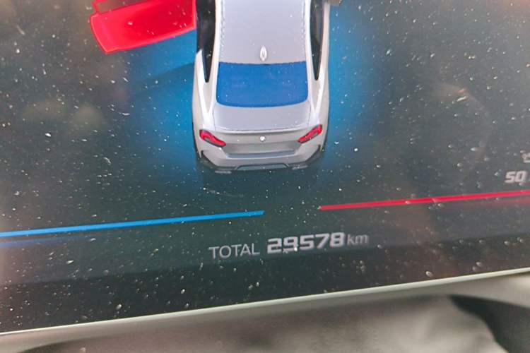 Used BMW 2 Series 2023 225i M Sport Night Edition Package Odometer Close Up