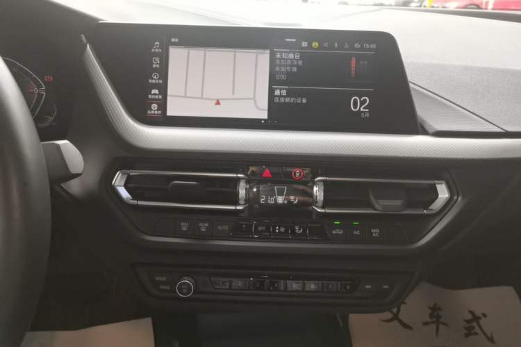 Used BMW 2 Series 2023 225i Four-Door Coupe M Sport Shadowline Package Audio And AC Panel