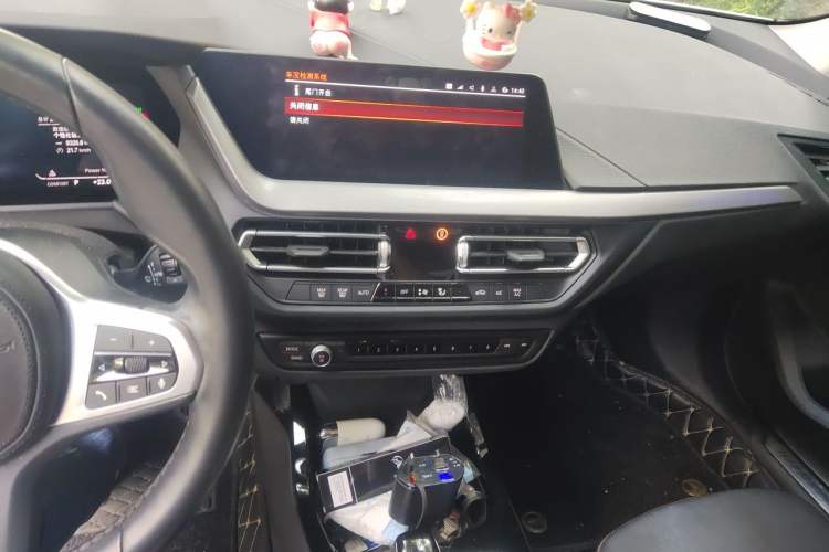 Used BMW 2 Series 2023 225i Four-Door Coupe M Sport Package Audio And AC Panel
